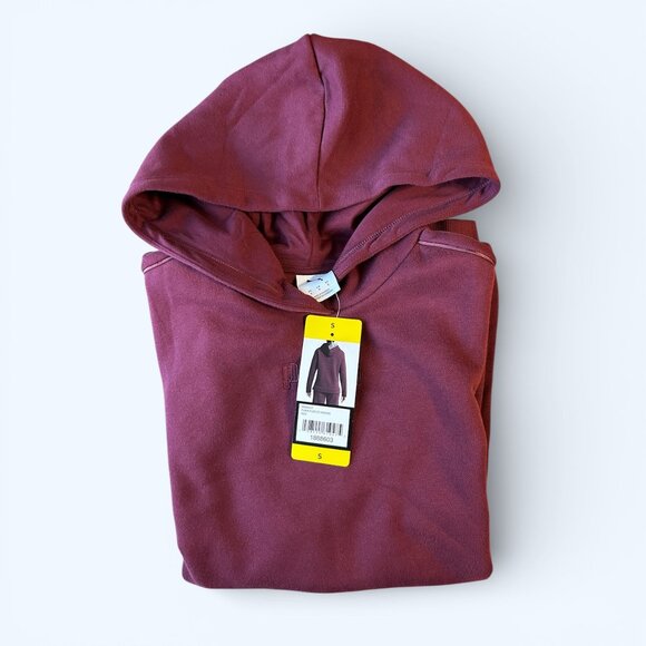 PUMA Women's Fleece Hoodie Red Size S - Picture 9 of 9